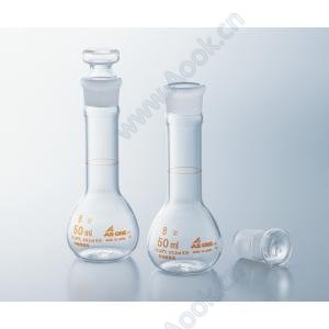 短型メスフラスコ白１００ｍｌ　ＡＳＯＮＥ [1-8566-02]