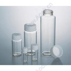スクリュー管瓶　�１　４ｍＬ　白 [5-098-03]