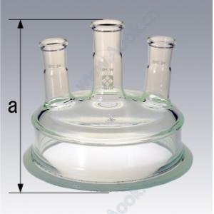 SPCセパラブルカバー　四口　バンド式　SCHOTTタイプ　ツバ内径150mm　主管SPCー29　側管SPCー24×3 [032320-4]