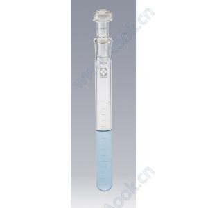 SPC共栓試験管　目盛付　ガラス平栓付　30mL　SPCー19 [038380-30A]