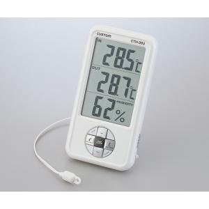 デジタル温湿度計　ＣＴＨ−２０３ [1-8917-01]