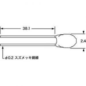 サーミスタ　ＮＴＣ　５０ｋΩ 192-503QET-A01
