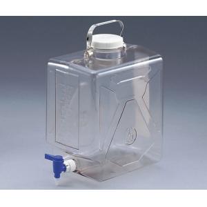 方形瓶（带透明龙头）ナルゲン透明活栓付角型瓶BOTTLE PC