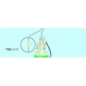 柴田自動ビューレット　１０ｍｌ |||茶　平面コック　平面摺セット  