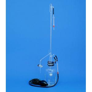 ＰＸ自動ビューレット　２５ｍｌ |||青筋　硝子コック　平面摺用本体  