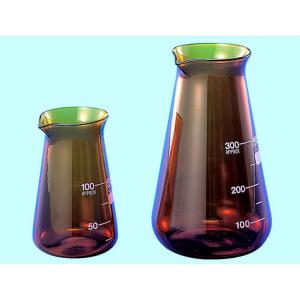 コニカルビーカー　茶色 |||５０ｍｌ  