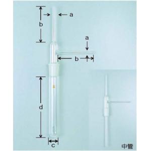 共通摺合せ真空トラップ |||径１０　２９／４２　外筒２００  