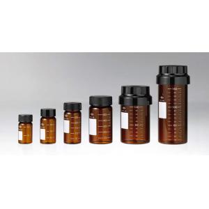 ＮＥＧ　目盛付バイアル　茶 |||ＧＶ－２５　セット　５入  