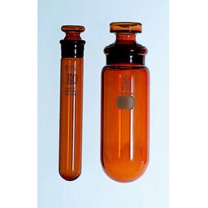 三商印　共通摺合せ遠沈管　茶 |||丸底　目盛無　５０ｍｌ　１本入  
